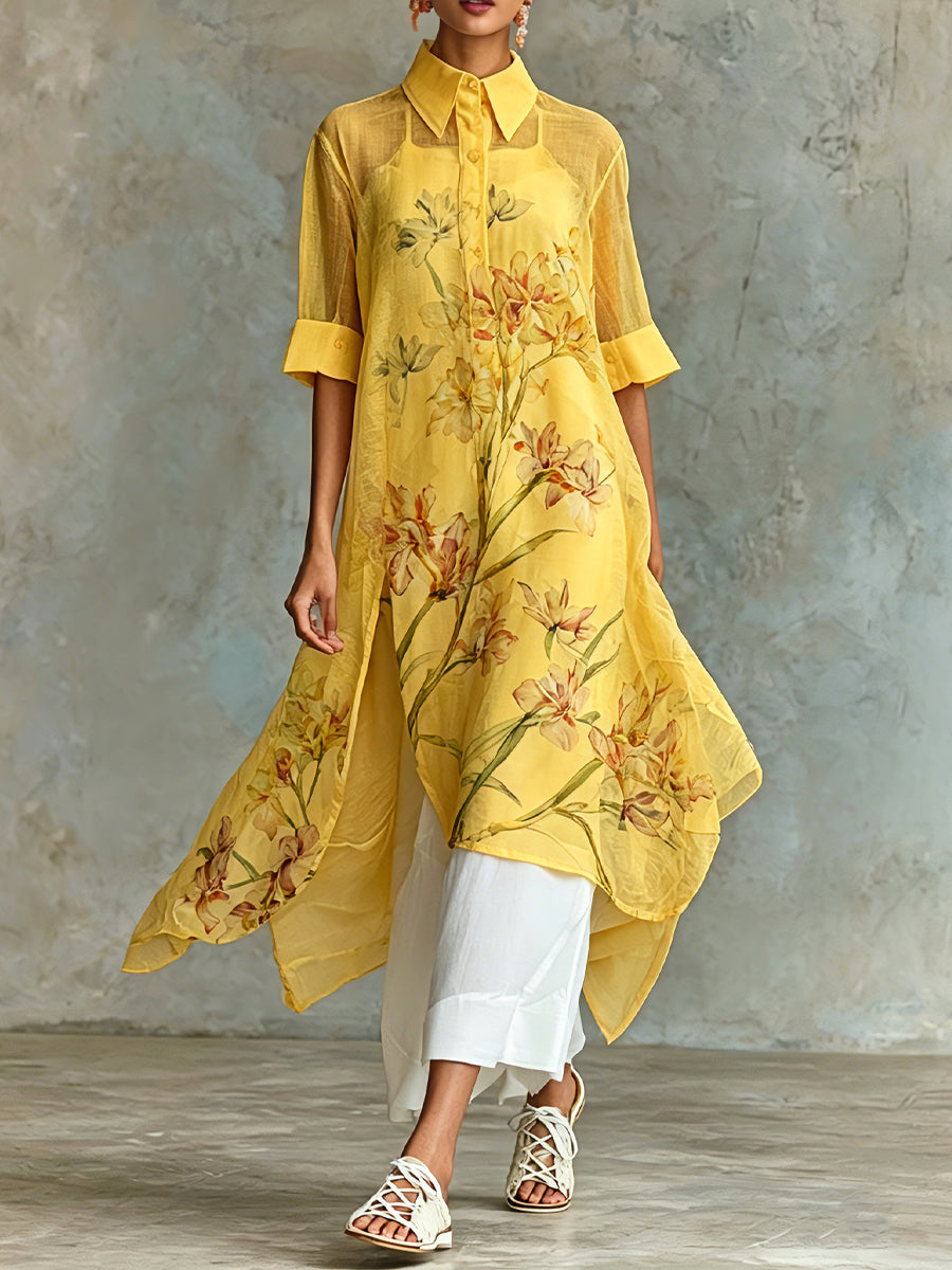 Marisol | Two-Piece Floral Midi Dress Set