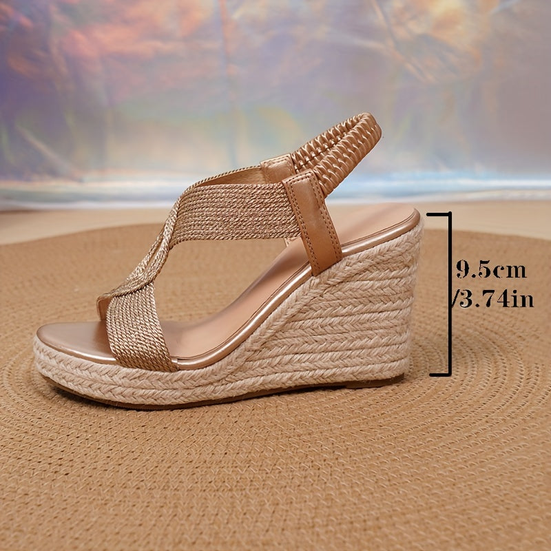 Noelia™ | Open Toe Knit Heels