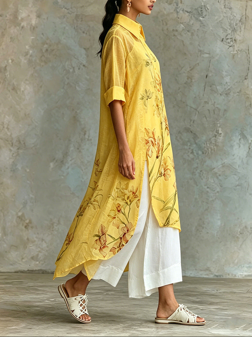 Marisol | Two-Piece Floral Midi Dress Set