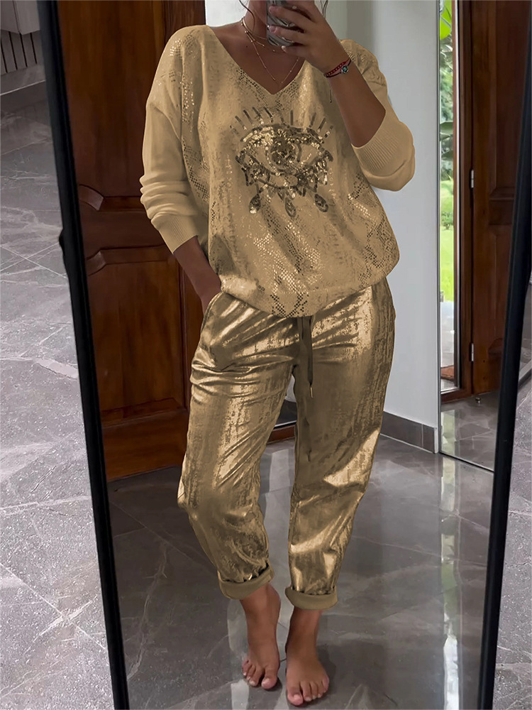Arlise - Chic Casual Two-Piece Ensemble