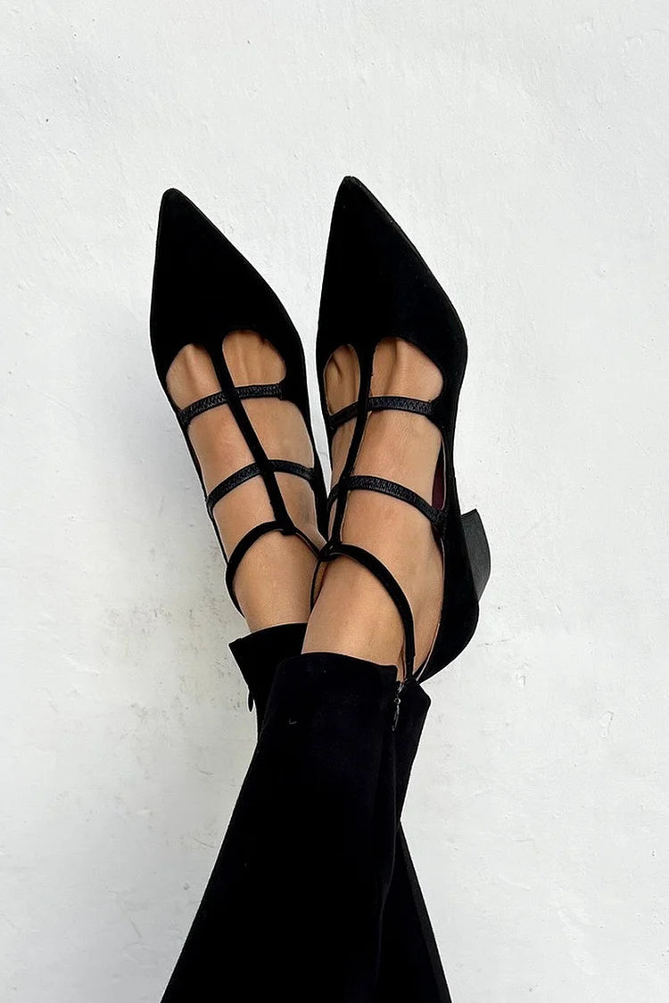 Ari™ | Elegant Heeled Shoes with Straps