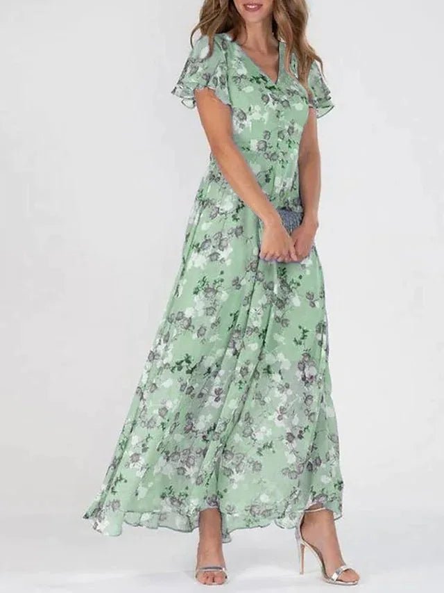 Seliora | Glamorous Tummy Covering Dress