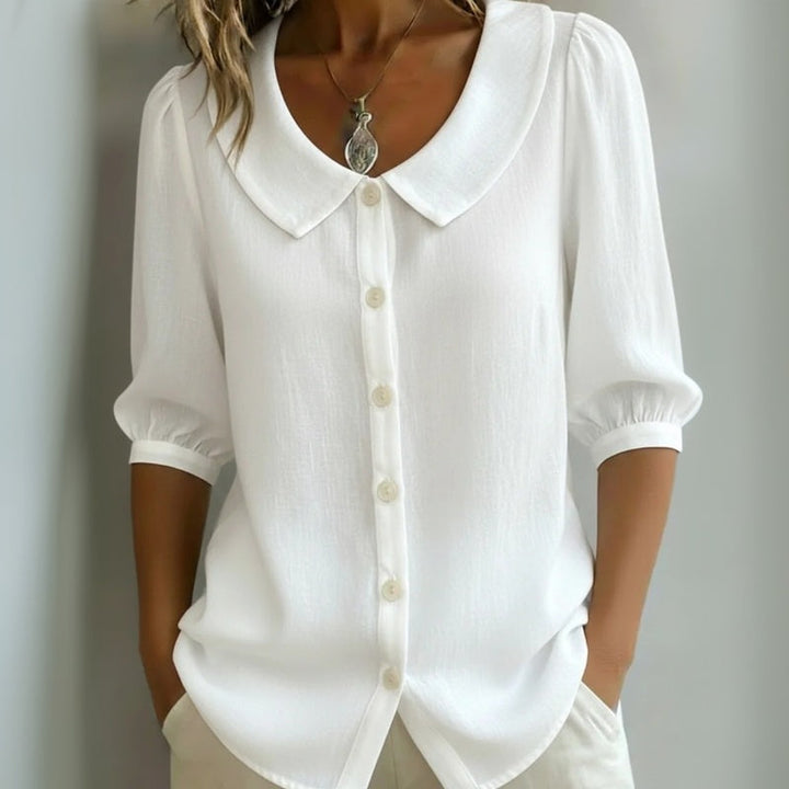 Emily | Casual Round Neck Blouse