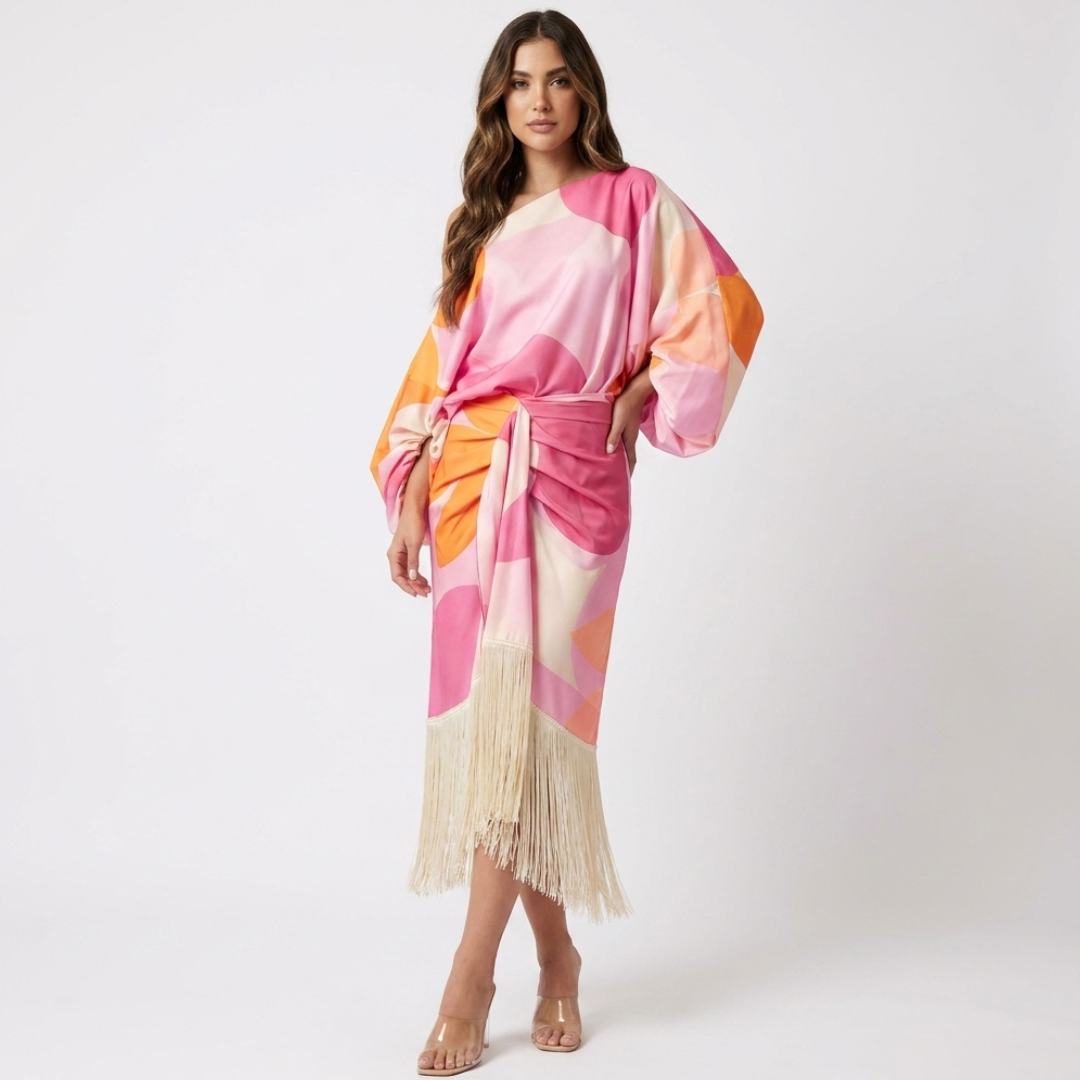 Calíope - Luxurious Dress with a Shimmering Appearance