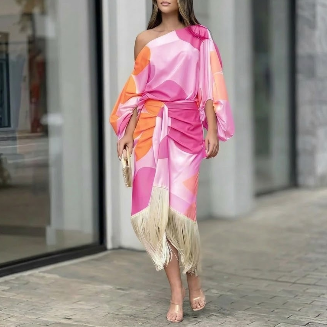 Kathryn | Two-Piece Set with Fringes