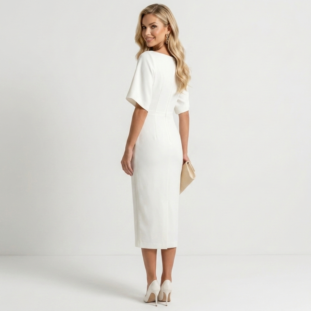 Petra - Elegant Midi Dress
