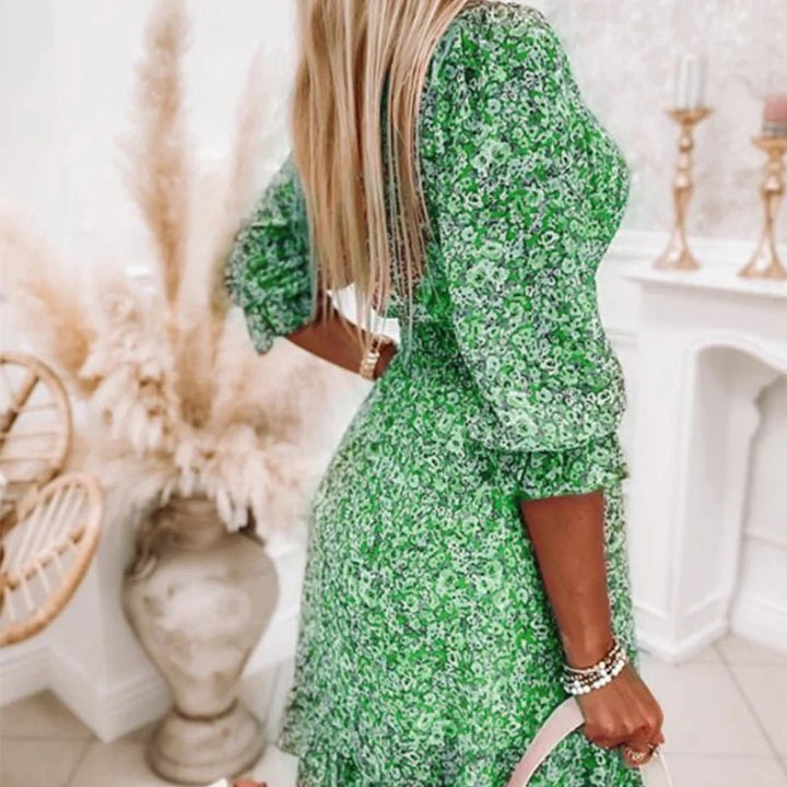 Vera | Elegant Floral Dress