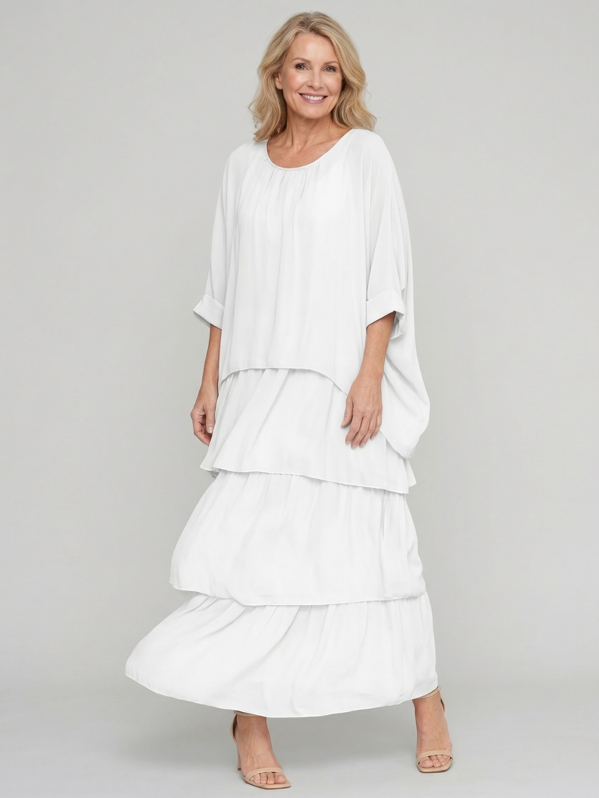 Elegant Flowing Maxi Dress
