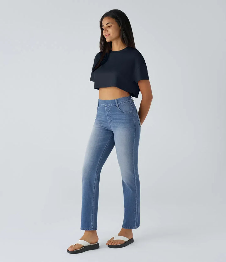 ComfortFit™ - Elastic and comfortable pants with high waist