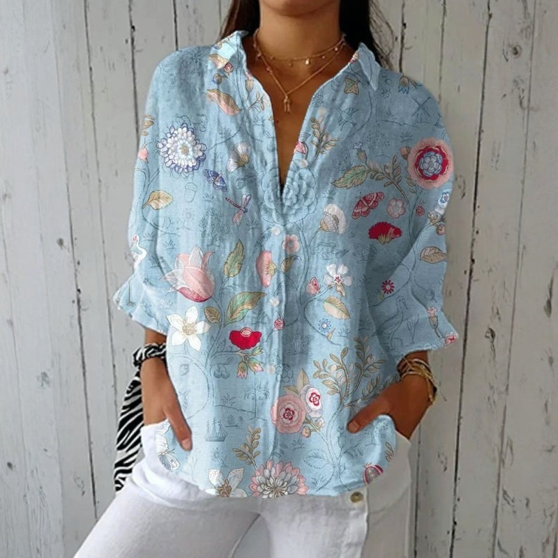 Mexx | Sky Floral Print Blouse