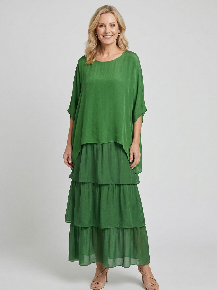 Elegant Flowing Maxi Dress