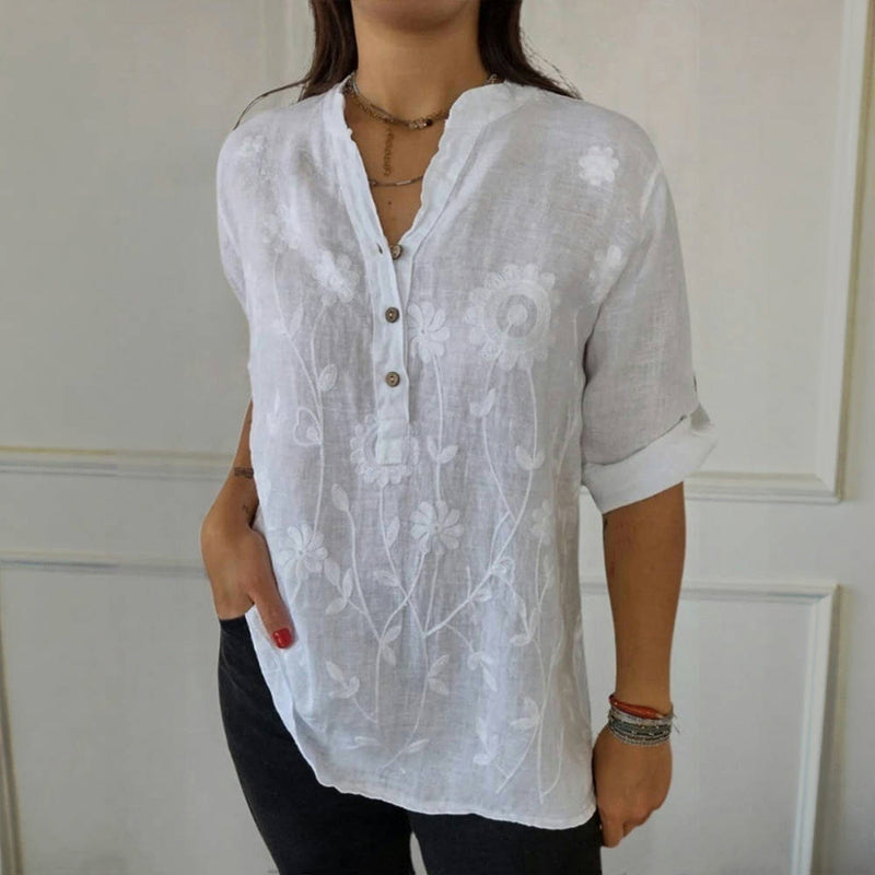 Willy | Casual Floral Print Blouse