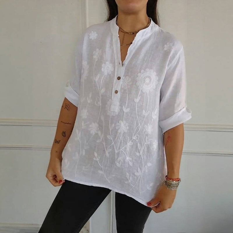 Willy | Casual Floral Print Blouse