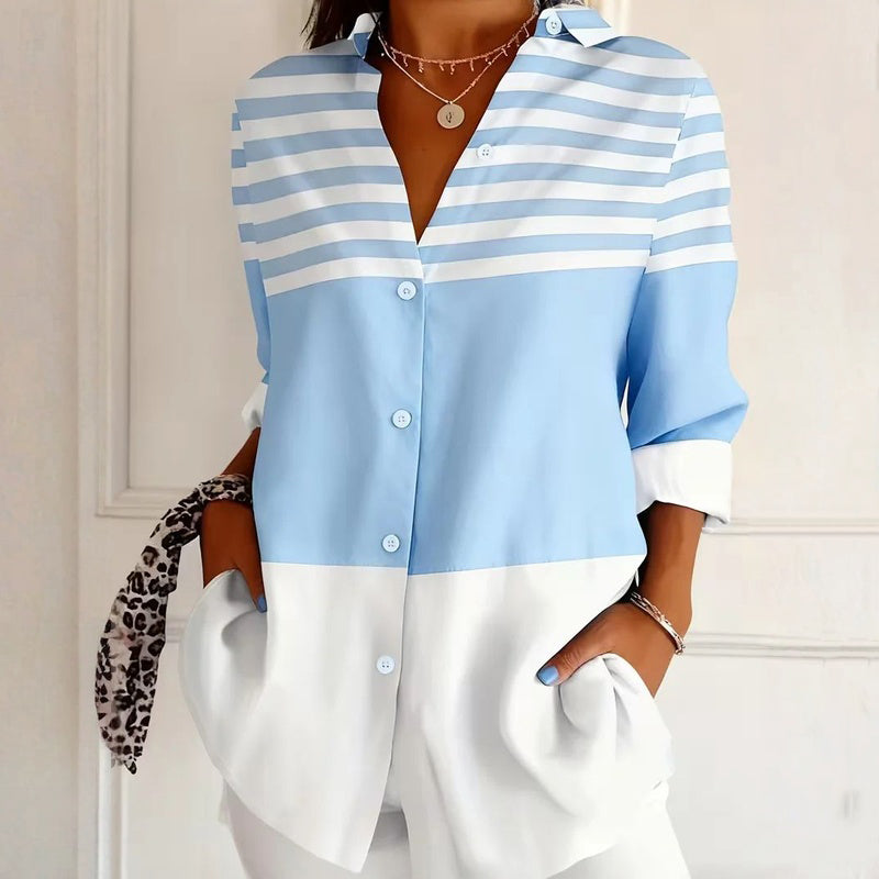 Carry | Casual Striped Blouse