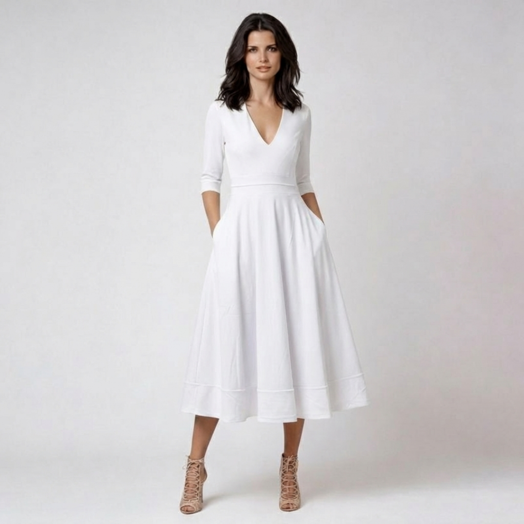 Mariana | Elegant Midi Dress