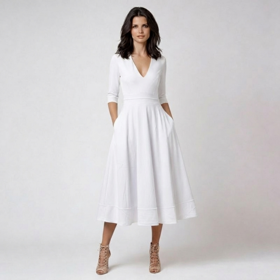Mariana | Elegant Midi Dress