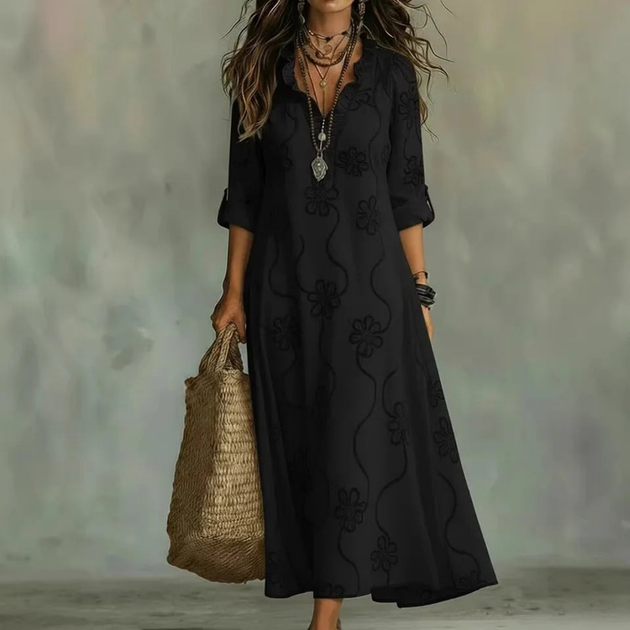 Patricia | Elegant Flowy Maxi Dress