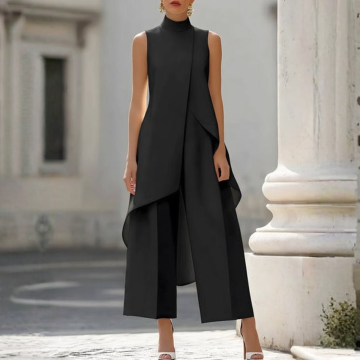 Viviana | Elegant Drop-Waist Jumpsuit