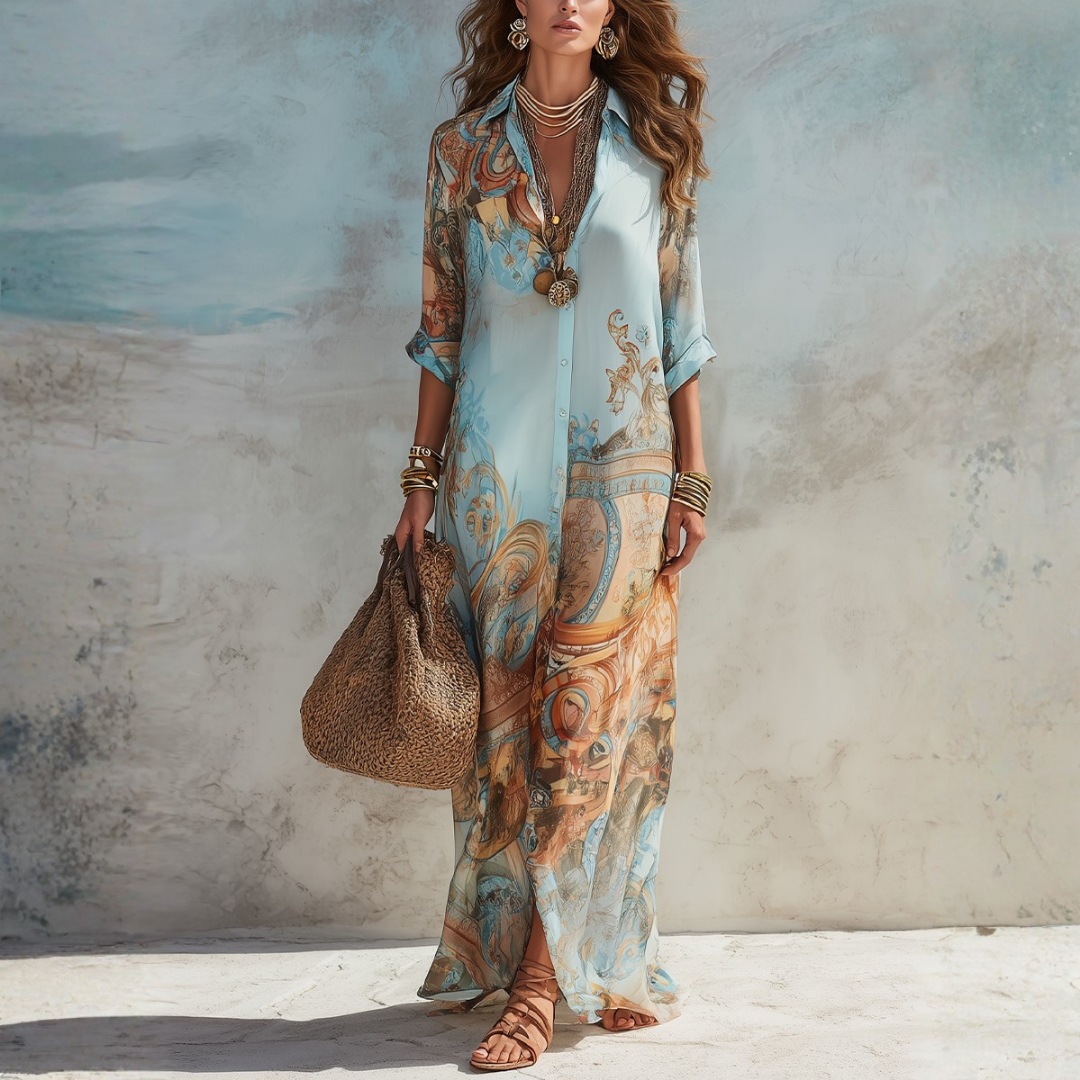 Trisha | Timeless Mediterranean Dress