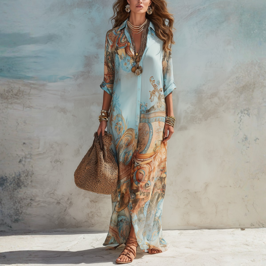 Trisha | Timeless Mediterranean Dress