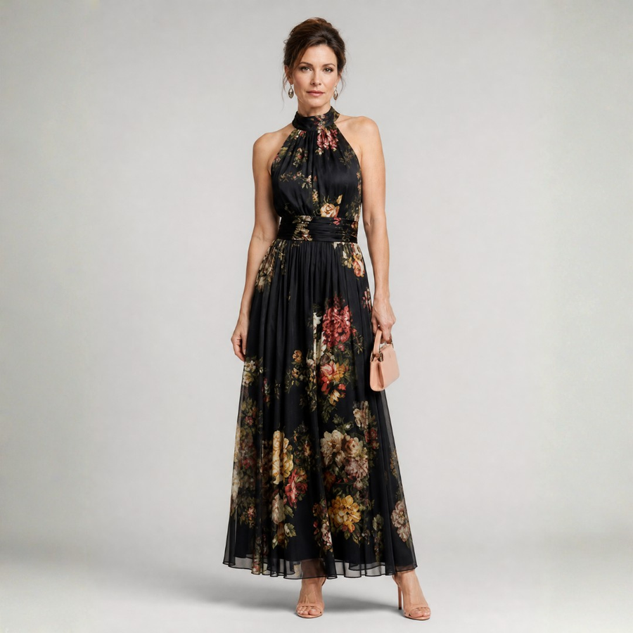 Veda | Floral Midi Dress