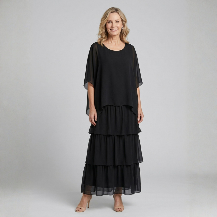 Elegant Flowing Maxi Dress