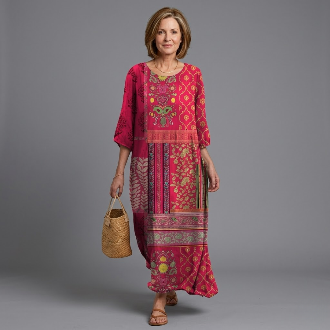 Cheryl | Long Bohemian Dress