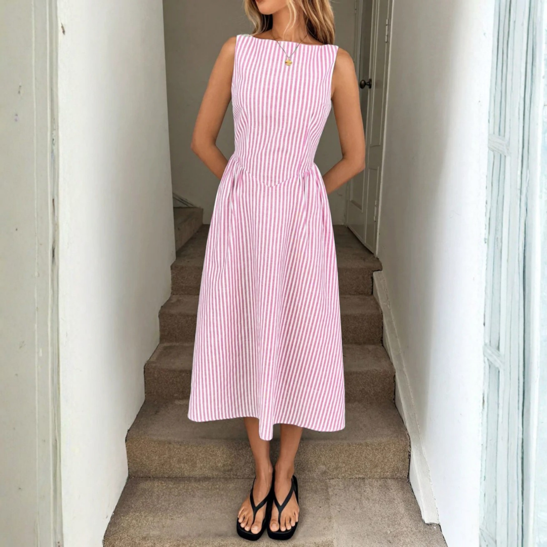 Alana | Elegant Flowy Dress Maxi