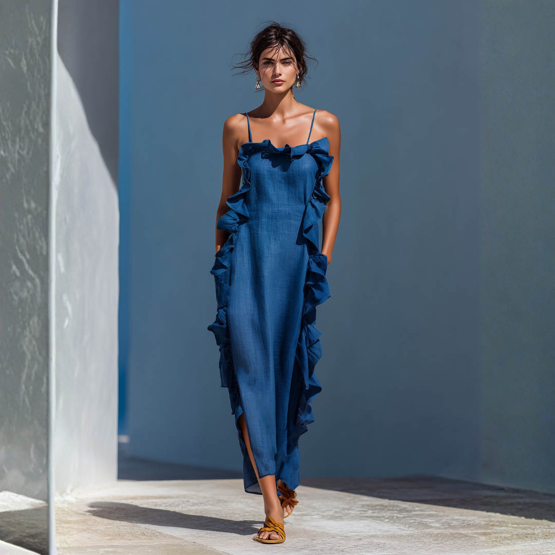 Margot | Elegant Flowy Dress Maxi