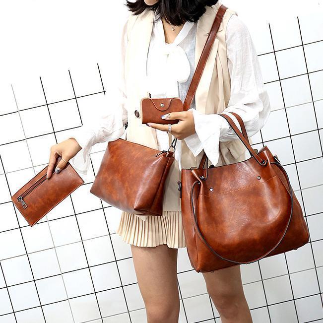 Adriene | Four Piece Bag Set