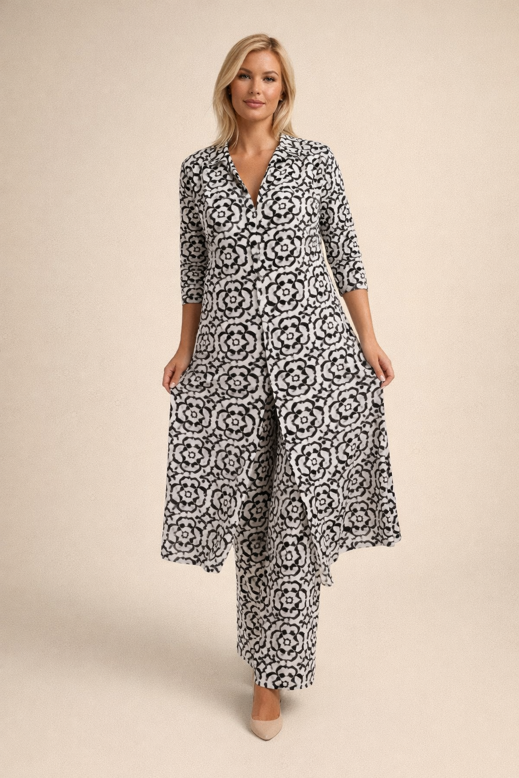 Emily | Print Dress