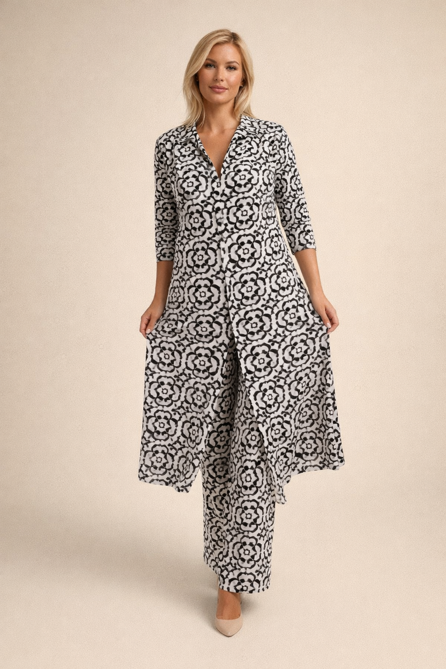 Emily | Print Dress