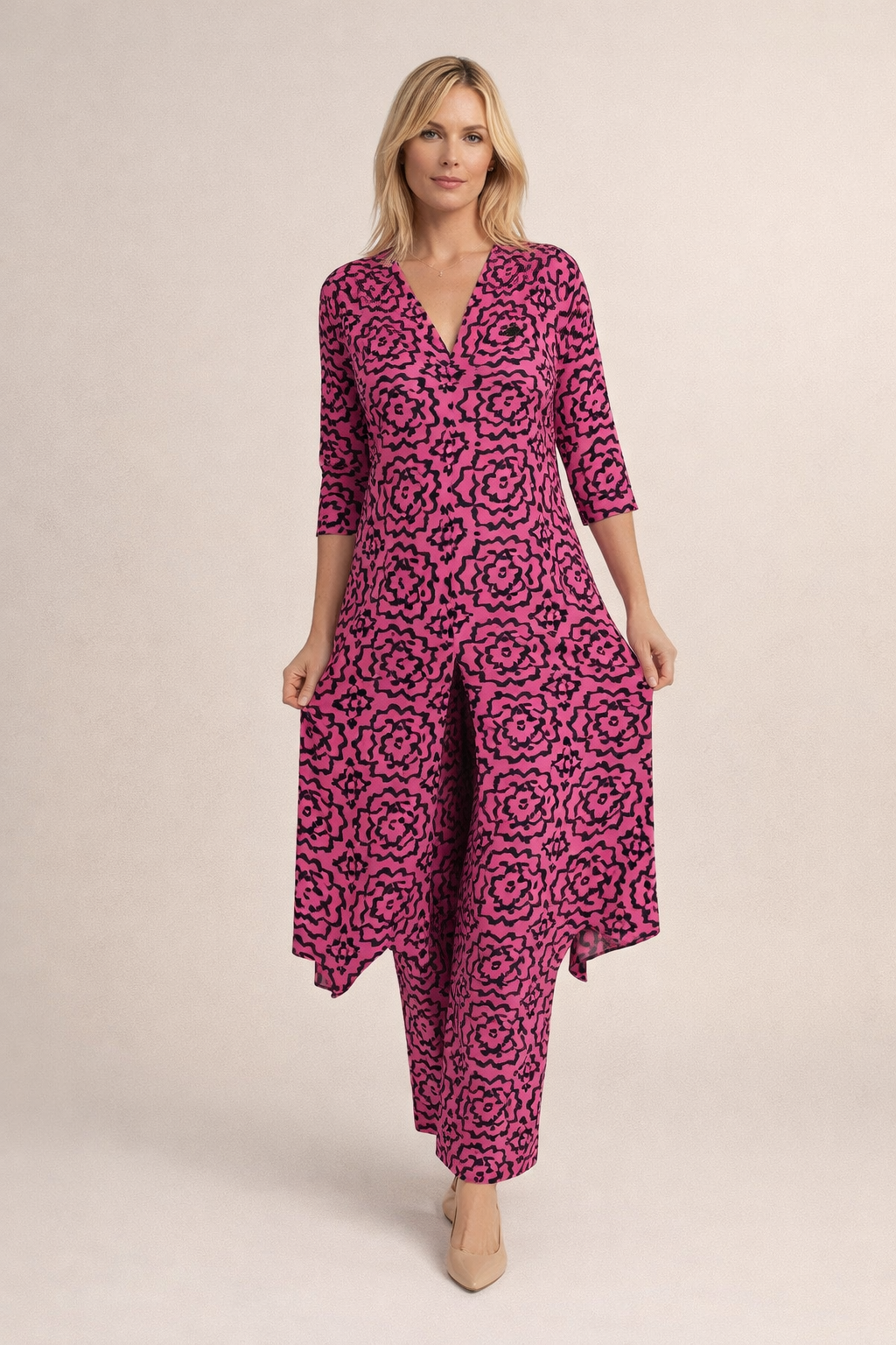 Emily | Print Dress