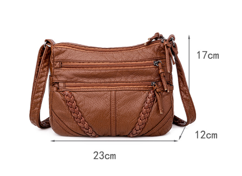 Gloria | Crossbody Bag with Braided Detail