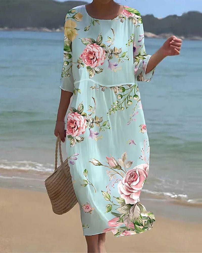 Mirabella | Sunset Flower Dress
