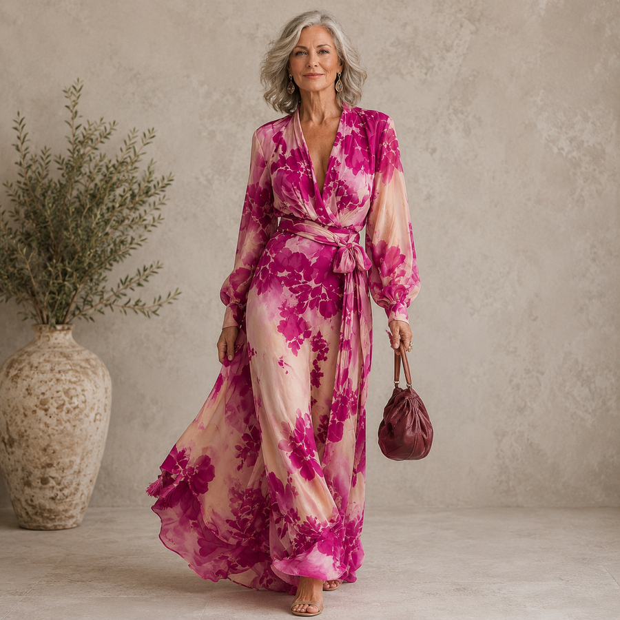 Elsa | Floral Maxi Dress