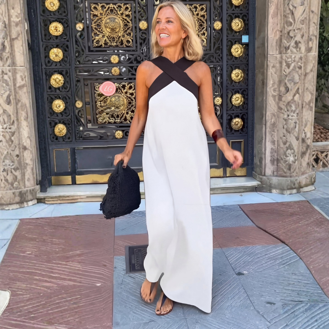 Erica | Cross-Cut Dress
