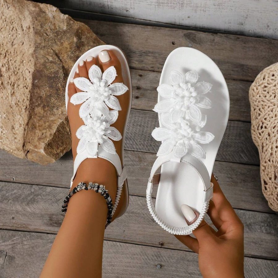 Dahlia | Floral Orthopedic Sandals