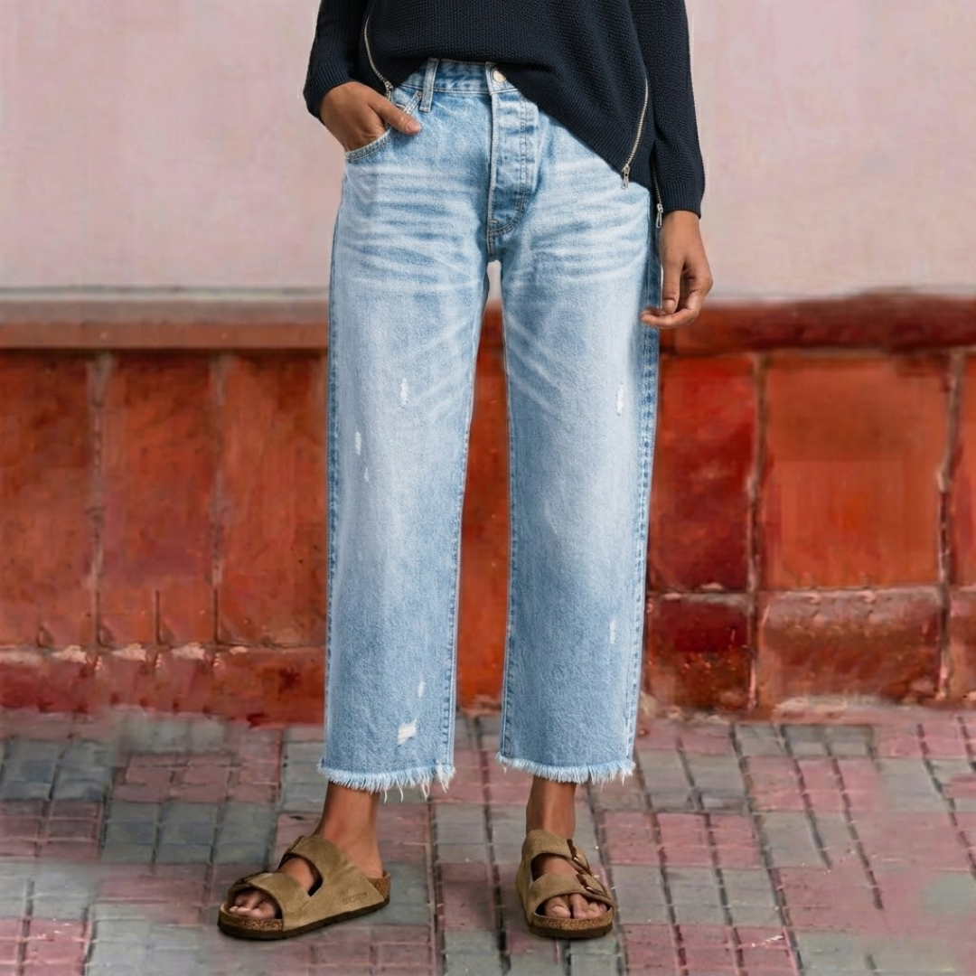 Beatrice | Women's Cropped Jeans