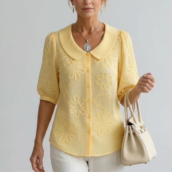 Kayla | Elegant Floral Blouse