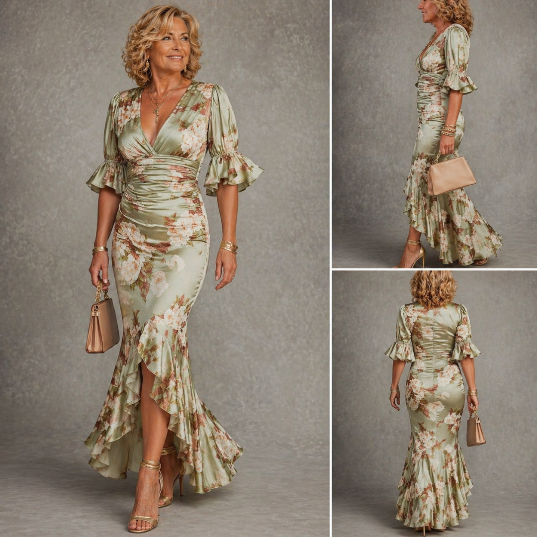 Celestine | Elegant Flowy Maxi Dress