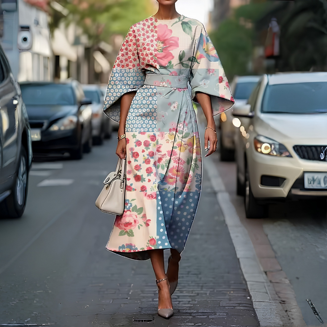 Phoebe | Elegant Floral Dress