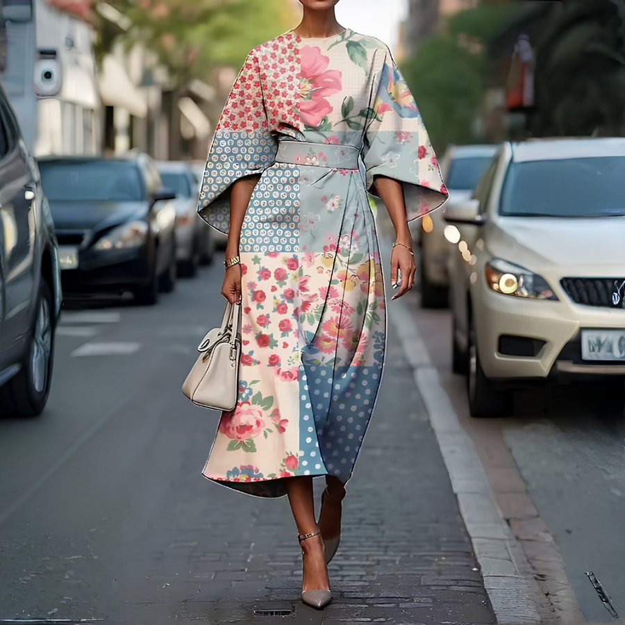 Phoebe | Elegant Floral Dress