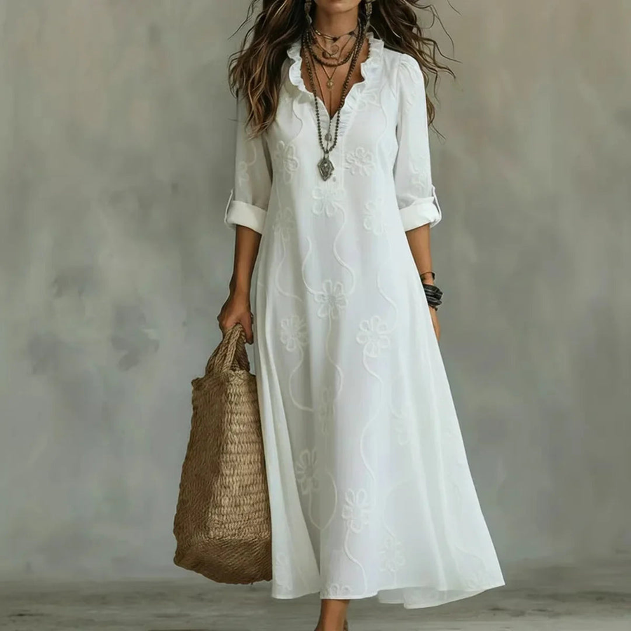 Patricia | Elegant Flowy Maxi Dress