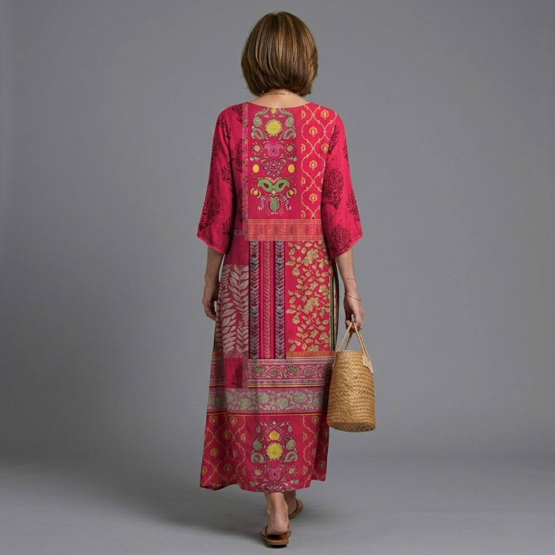 Cheryl | Long Bohemian Dress