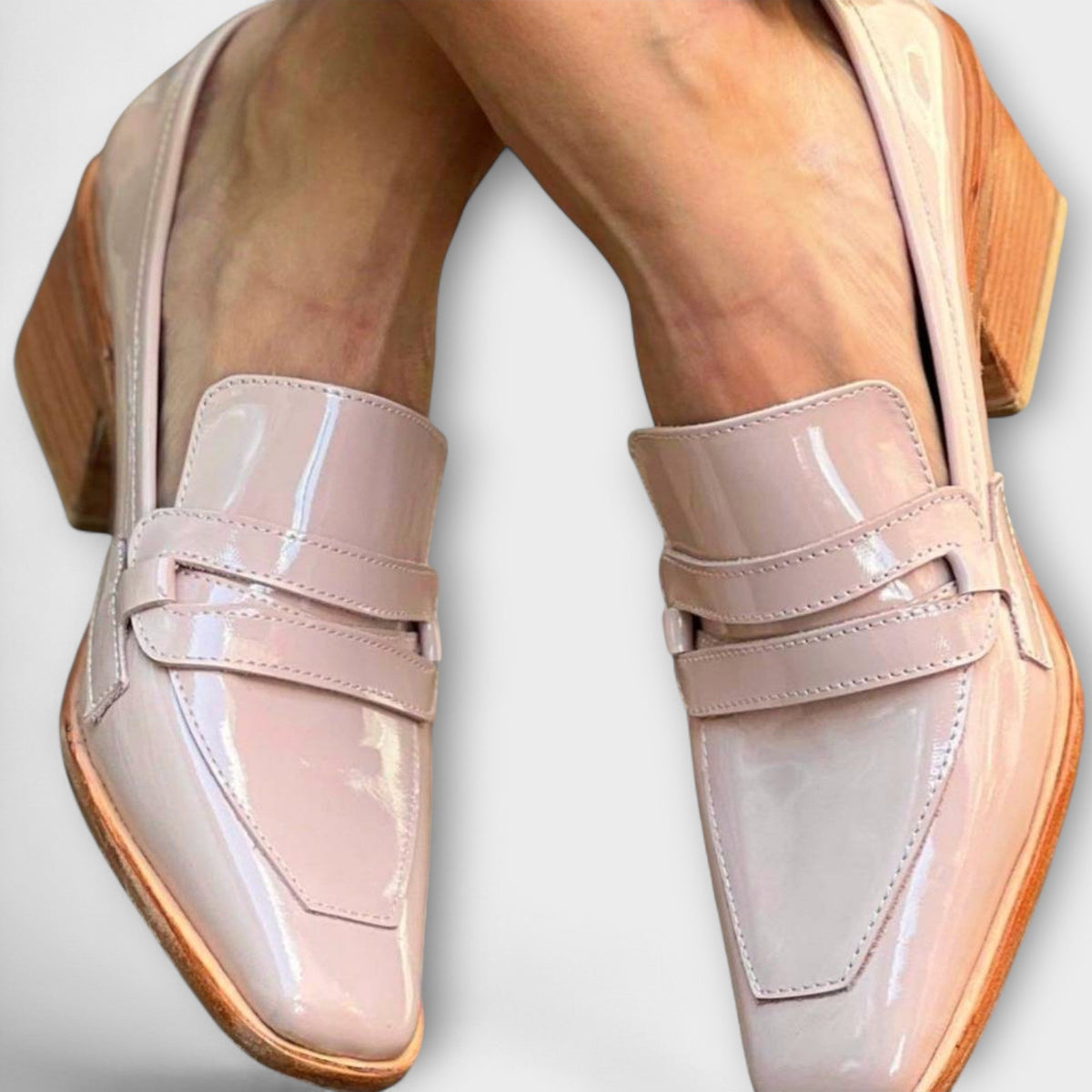 Elaine | Shiny Loafers