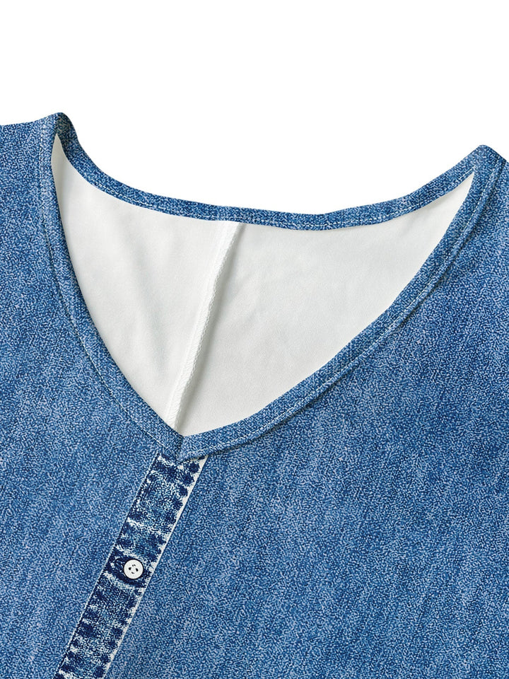 Helen | Denim Stylish Retro Dress