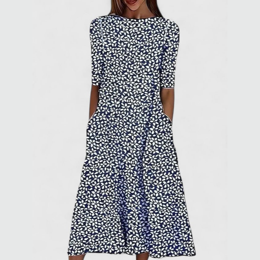 Carina | Sophisticated Elegant Midi Dress