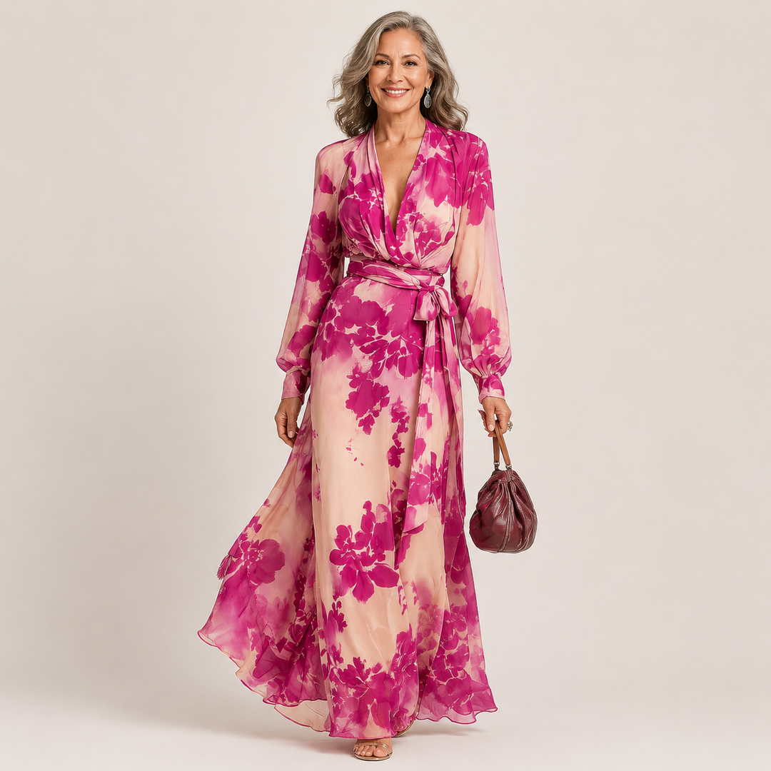Elsa | Floral Maxi Dress