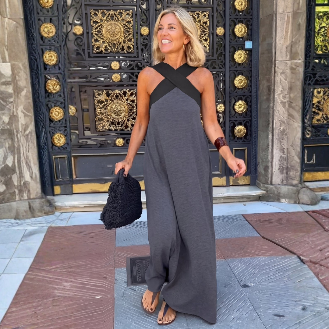 Erica | Cross-Cut Dress